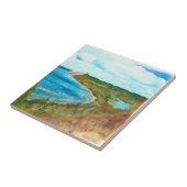 Schlafende BärenDunes Lakeshore Michigan Beach Par Fliese (Seite)