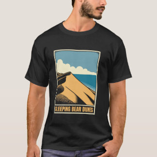Schlafende BärenDunes Michigan SchlafbärenDunen T-Shirt