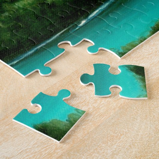 Schlafende Bärenduschen zeichnen | Poster Puzzle (Seite)