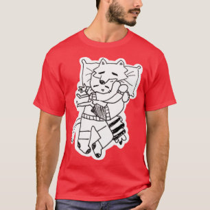 Schlafende Billie und Mittens Freunde T-Shirt