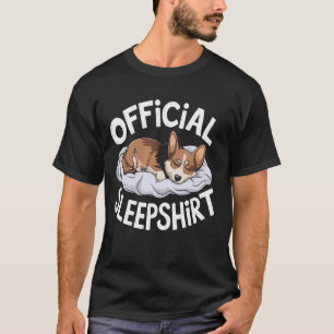 Schlafende Corgi-Schlafanzug-Hunde-Liebhaber-Gesch T-Shirt