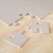 Schlafende Creme-Hund auf Büchern Puzzle (Seite)