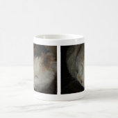 Schlafende Dreifarbenkatze Kaffeetasse (Mittel)