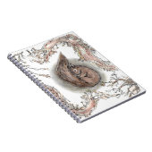 Schlafende Eichhörnchen Notizblock (Rechte Seite)