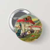 Schlafende Elfen Button (Vorne & Hinten)