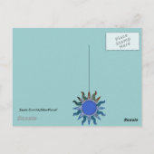 Schlafende Elfen Postkarte (Rückseite)