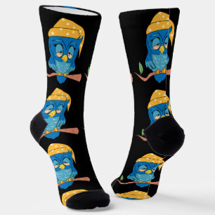 Schlafende Eule Thunder_Cove Socken