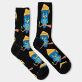 Schlafende Eule Thunder_Cove Socken (Rechts)