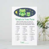 Schlafende Eule Was in Ihrem Handtaschenspiel ist  (Stehend Vorderseite)