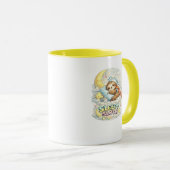 Schlafende Faultier Süße Gemütliche Kaffeetasse (VorderseiteRechts)