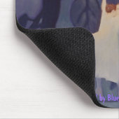 "Schlafende Feen" durch blauer Himmel mousepad (Ecke)