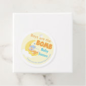 Schlafende Fox Boys sind die Bombenfavorit-Markier Geschenkanhänger (Beispiel)