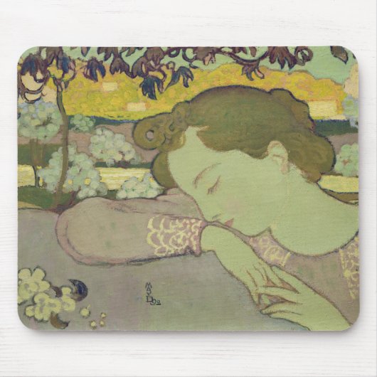 Schlafende Frau, 1892 Mousepad (Vorne)