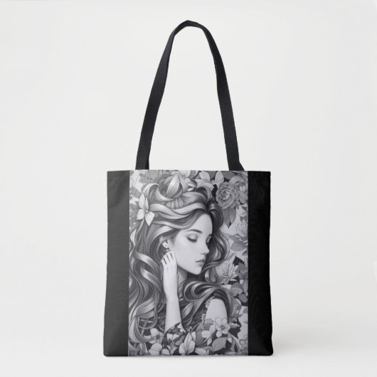 Schlafende Frau Tasche (Vorderseite)
