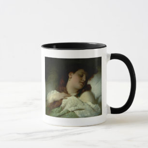 Schlafende Frau Tasse