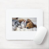 Schlafende Freunde Mousepad (Mit Mouse)