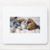 Schlafende Freunde Mousepad (Vorne)