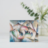 Schlafende Gestaltenin Nachflicher von Arnold Topp Postkarte (Stehend Vorderseite)