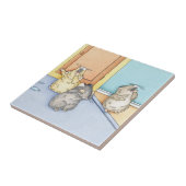 Schlafende Hamster Fliese (Seite)