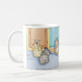Schlafende Hamster Kaffeetasse (Links)