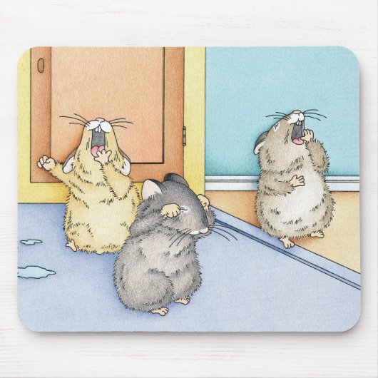 Schlafende Hamster Mousepad (Vorne)