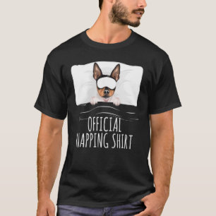 Schlafende Hunde Toy Fox Terrier Offiziell Napping T-Shirt