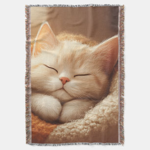 Schlafende Katze Decke