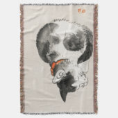 Schlafende Katze Decke (Vorderseite Vertikal)