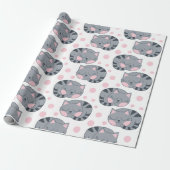 Schlafende Katze Geschenkpapier (Ungerollt)