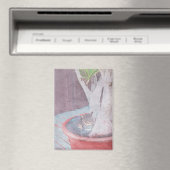 Schlafende Katze Magnet (In Situ (Geschirrspüler))