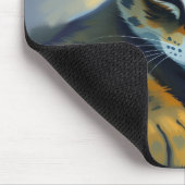 Schlafende Katze Mousepad (Ecke)