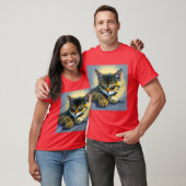 Schlafende Katze T-Shirt (Unisex)