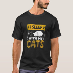 Schlafende Katze T-Shirt