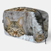 schlafende Katze Waschbeutel (Rechte Ecke)