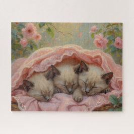 Schlafende Katzen  Puzzle