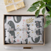 Schlafende Katzen Seidenpapier (Geschenk)