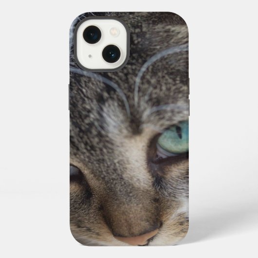 Schlafende Kitty iPhone Hülle (Rückseite)