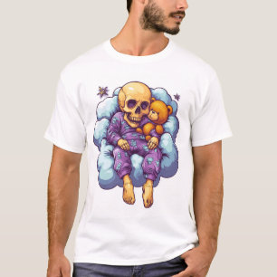 Schlafende Knochen � Süßer und lustiger Bettzeit-S T-Shirt