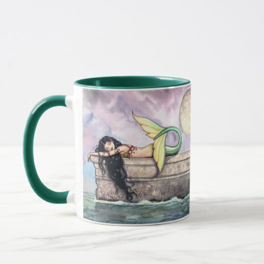 Schlafende Meerjungfrau-Tasse von Molly Harrison Tasse (Links)