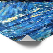 Schlafende neue Welt, in den Armen der Liebe. Poster (Ecke)