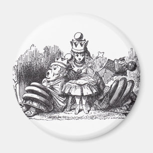 Schlafende Queens Magnet