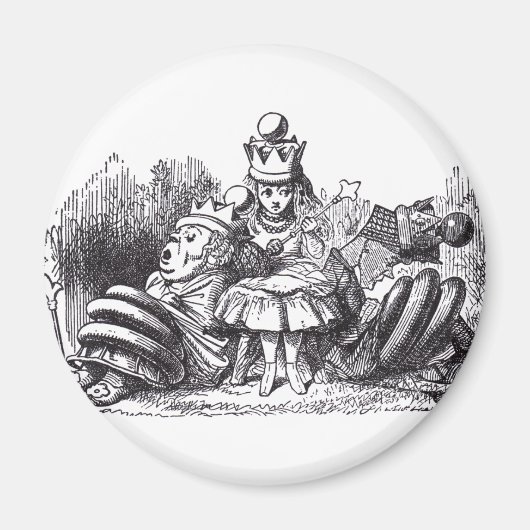 Schlafende Queens Magnet (Vorne)