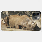 Schlafende Rhino Case-Mate iPhone Hülle (Rückseite (Horizontal))