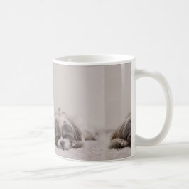 Schlafende Shih tzu Tasse, Schlafhund Kaffeetasse