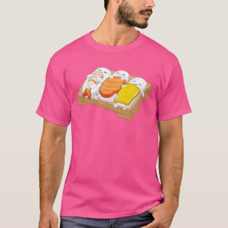 Schlafende Sushi-Geschenk-Liebe Sushi-Rollen Japan T-Shirt
