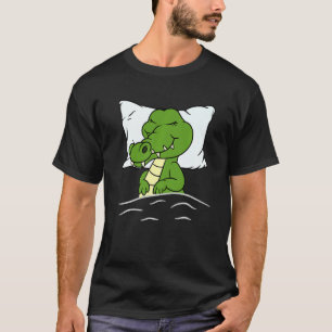 Schlafende Tiere Krokodile Nachtschwärmer T-Shirt