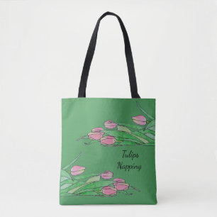 Schlafende Tulpen  Tasche