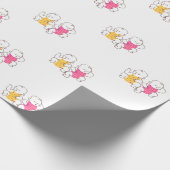 Schlafende Twins Geschenkpapier (Ecke)