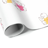 Schlafende Twins Geschenkpapier (Rolleneckpunkt)