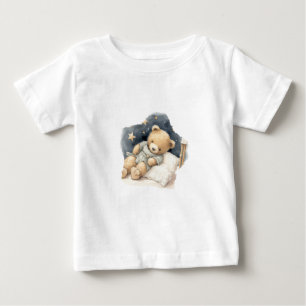 Schlafender Bär Baby T-shirt